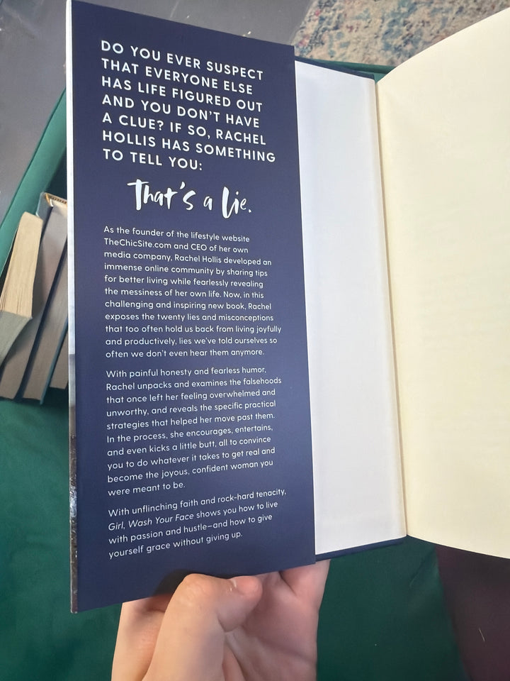 Girl wash your face by Rachel Hollis