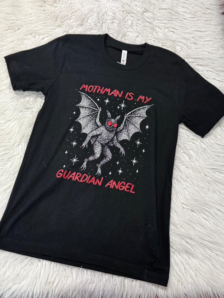 Mothman Is My Guardian Angel Tee