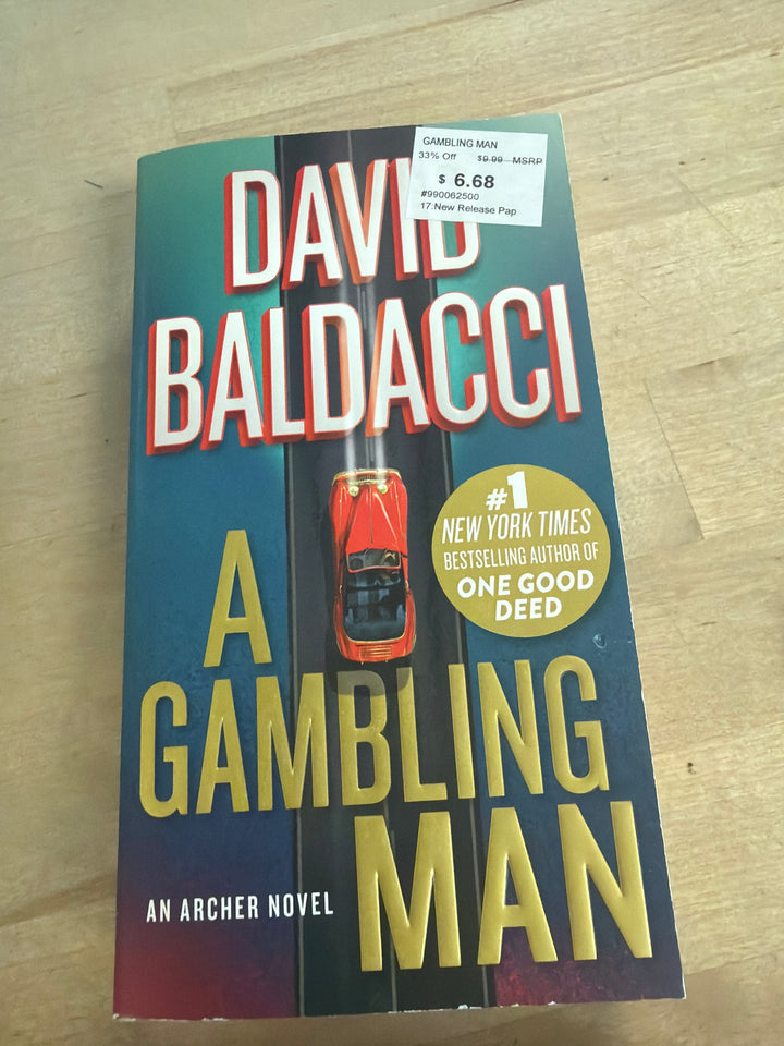 A gambling man by David baldacci