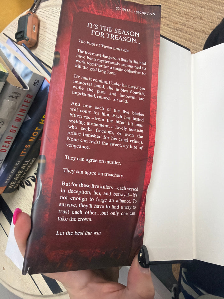 Five broken blades by Mai corland