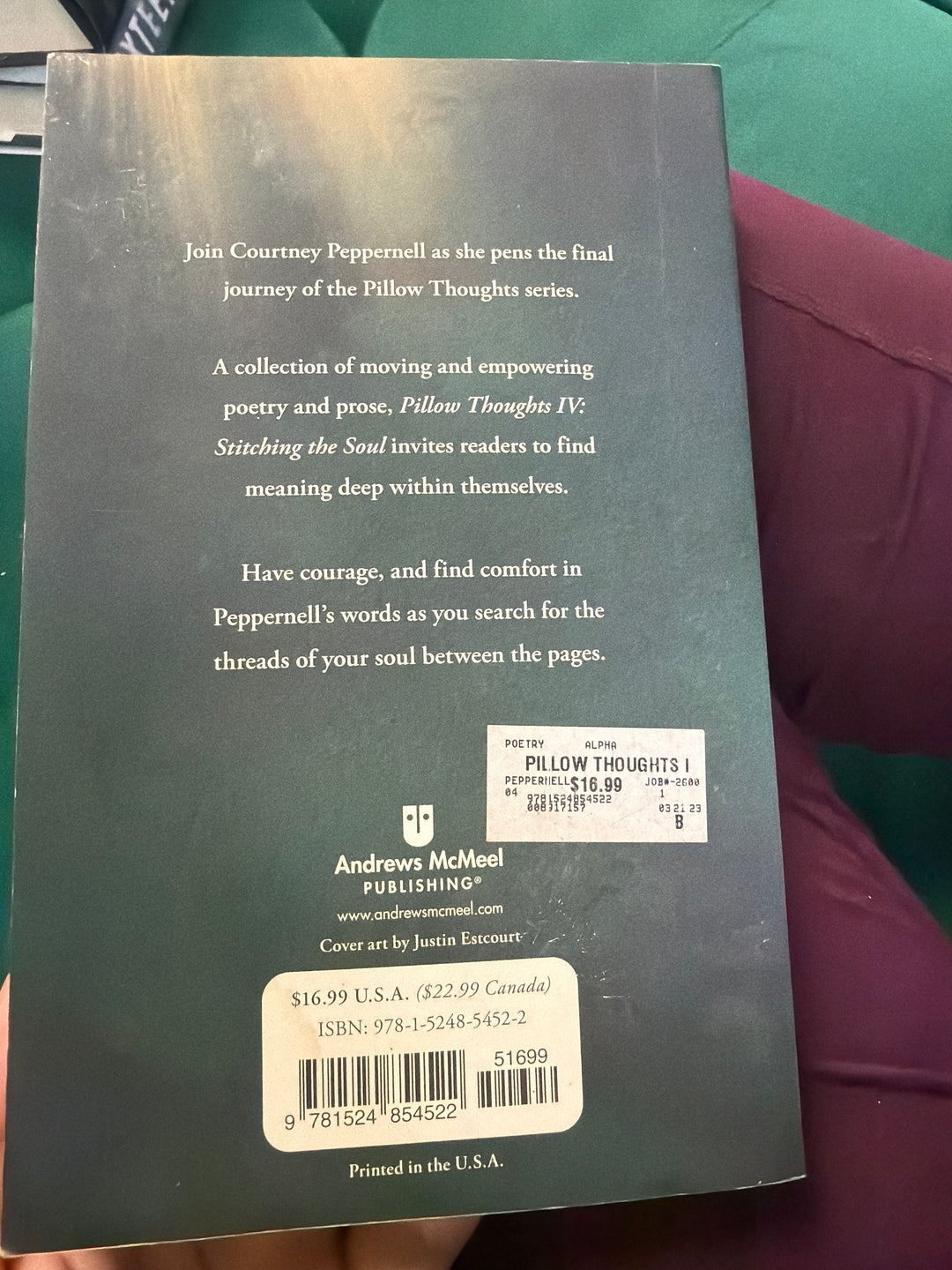 Pillow thoughts by Courtney Peppernell