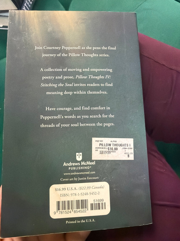 Pillow thoughts by Courtney Peppernell