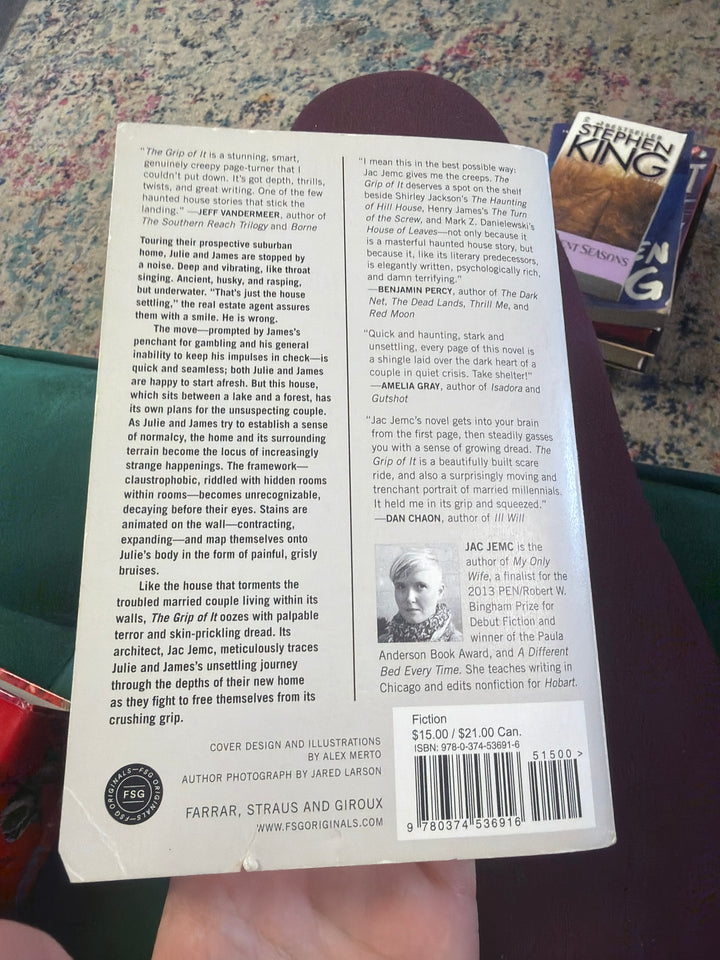 The grip of it by Jac jemc