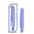 Load image into Gallery viewer, Luxe - Anastasia - 10 Functions Spiral Silicone Vibrator: Periwinkle
