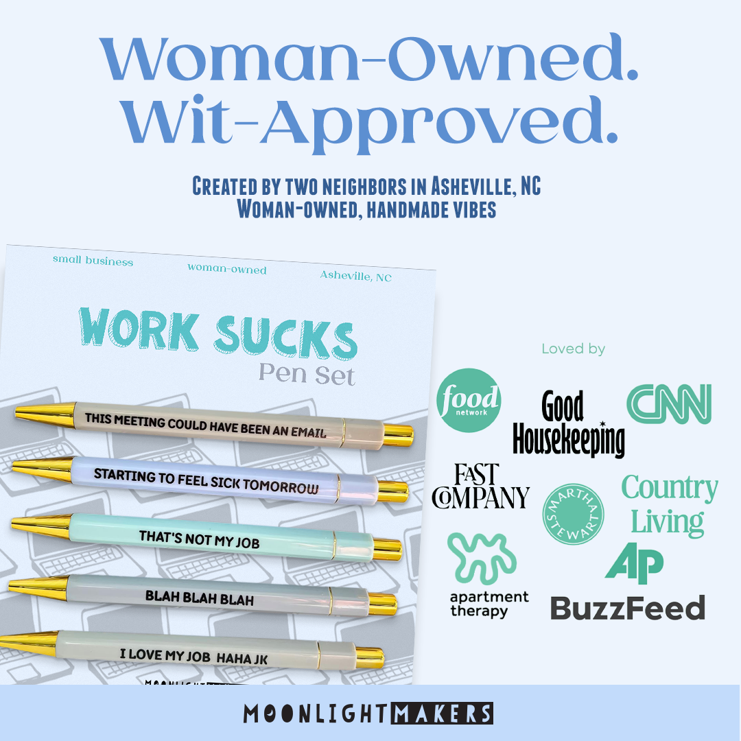 Work Sucks - Funny Pen Set