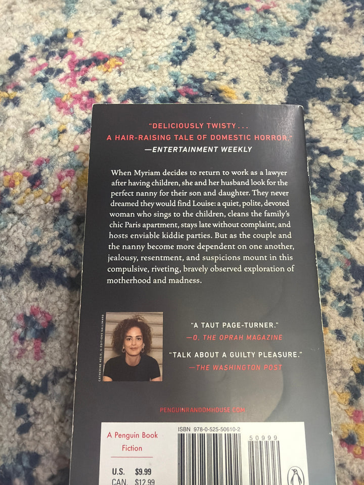 The Perfect Nanny- Leila Slimani