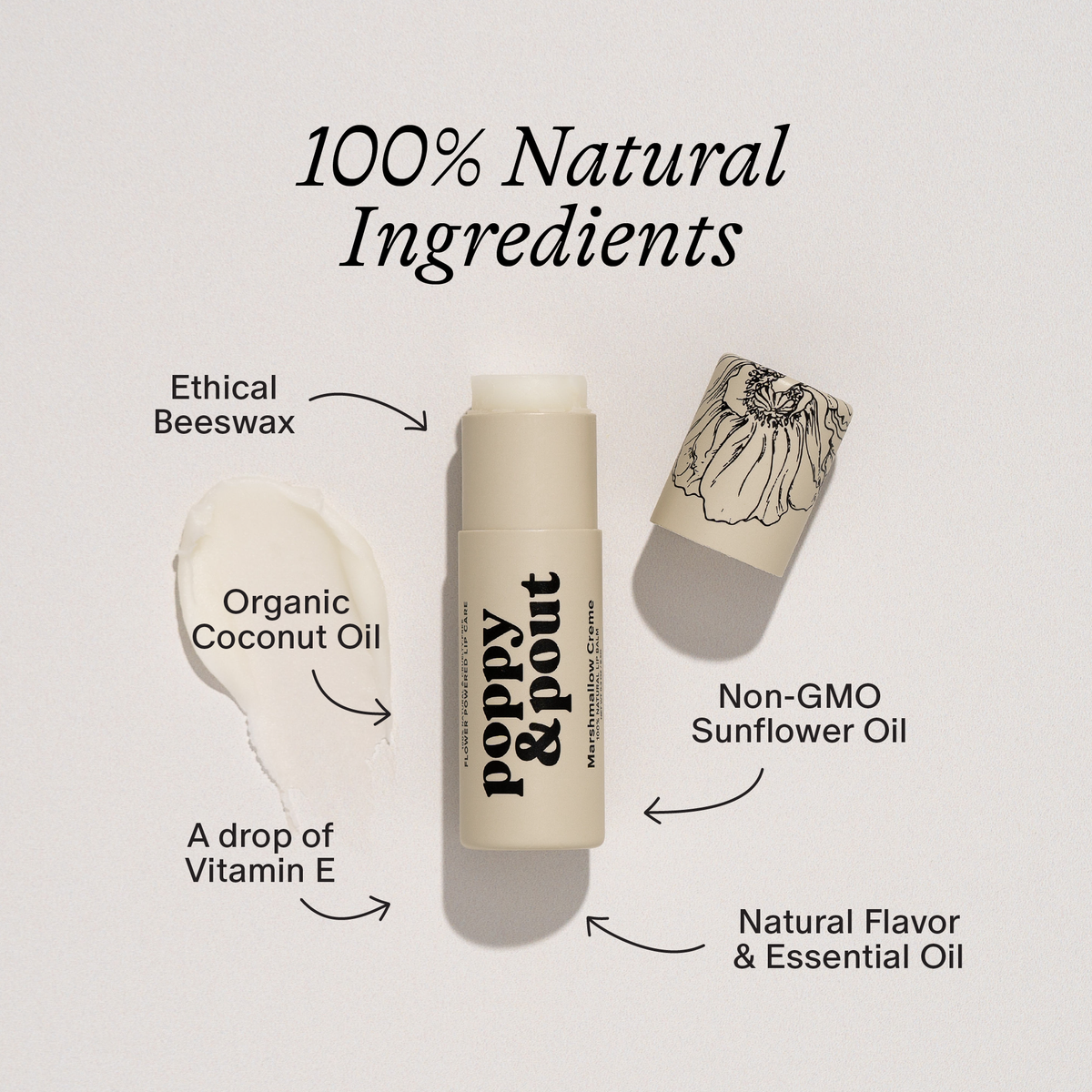 Lip Balm - Marshmallow Creme