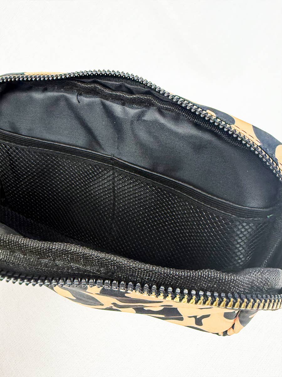 Leopard Print Crossbody Bag