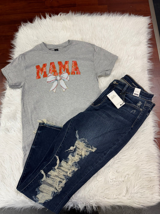 Baseball Mama Tee