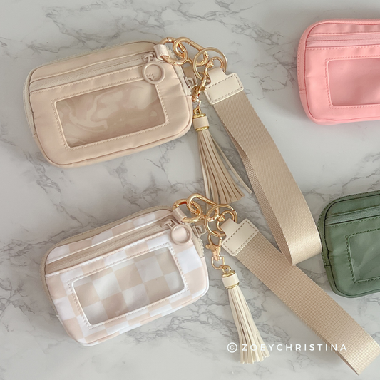 Zipper Wristlet Wallet