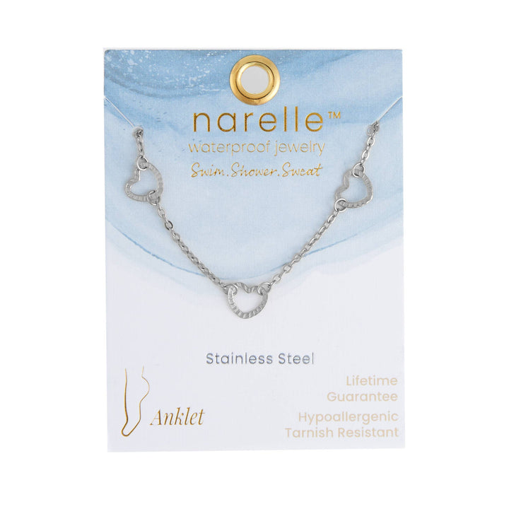 Waterproof Heart Anklet