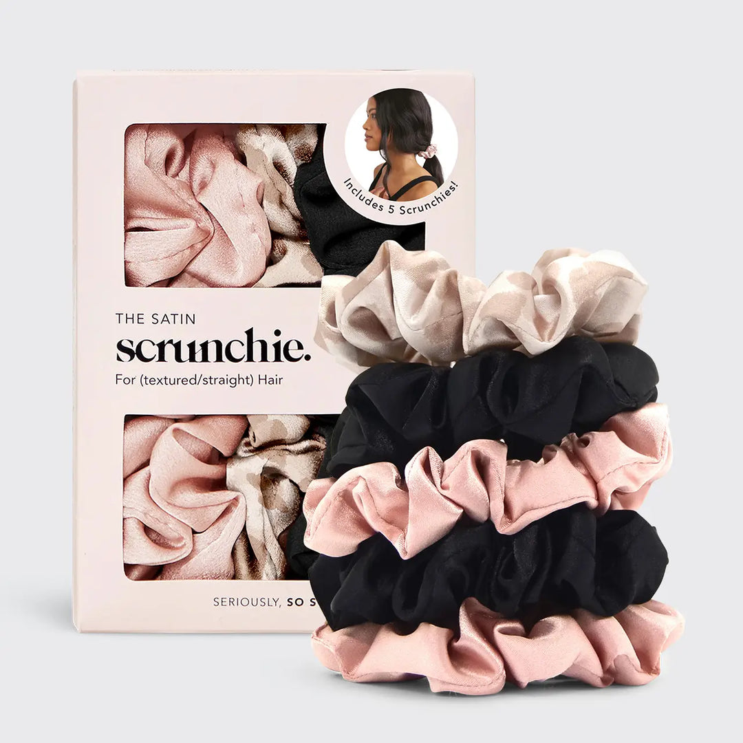 Satin Scrunchie Set