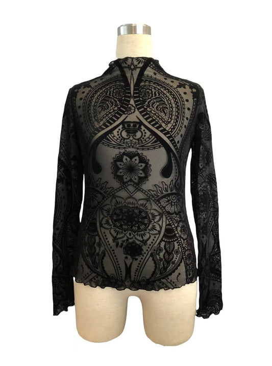 Vintage Mesh Top