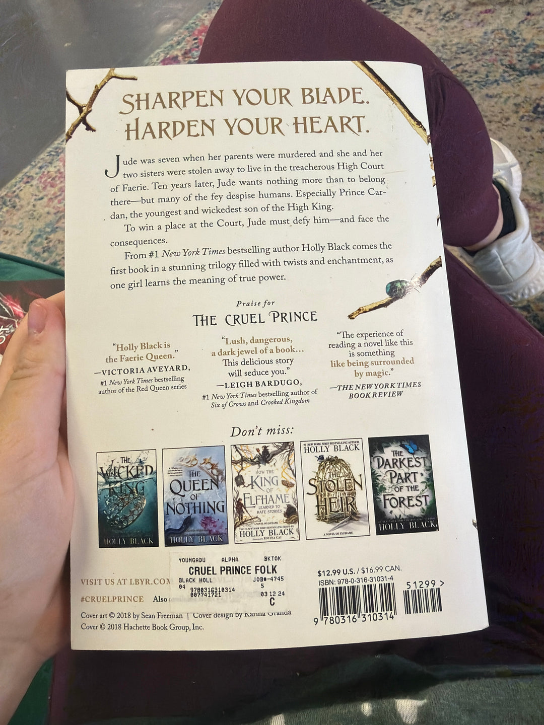 The cruel prince by holly black