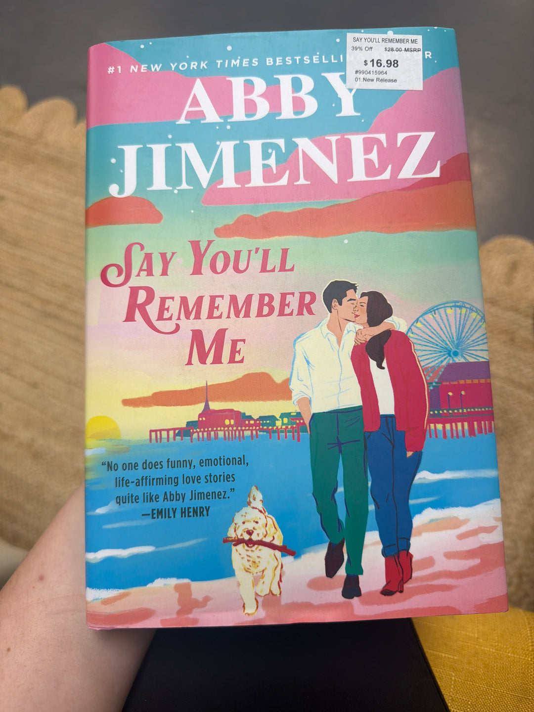 Say you’ll remember me by Abby Jimenez