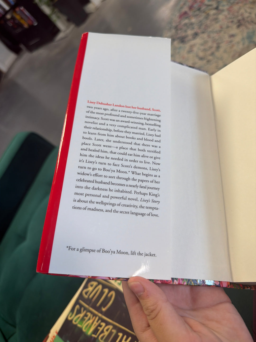 Lisey’s story by Stephen king
