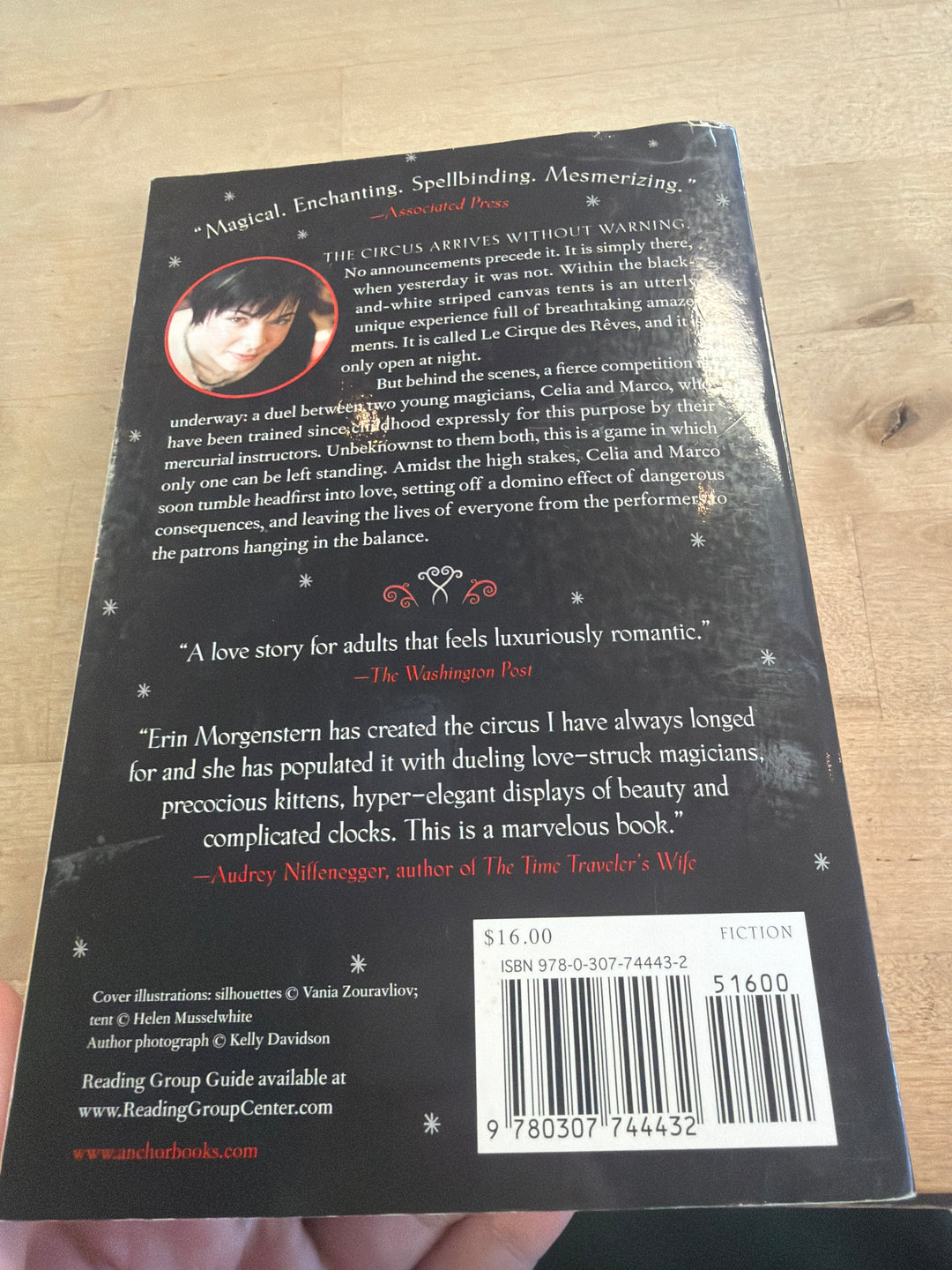 The night Circus by Erin morgenstern