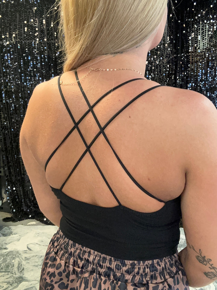 Crisscross Crop Tank