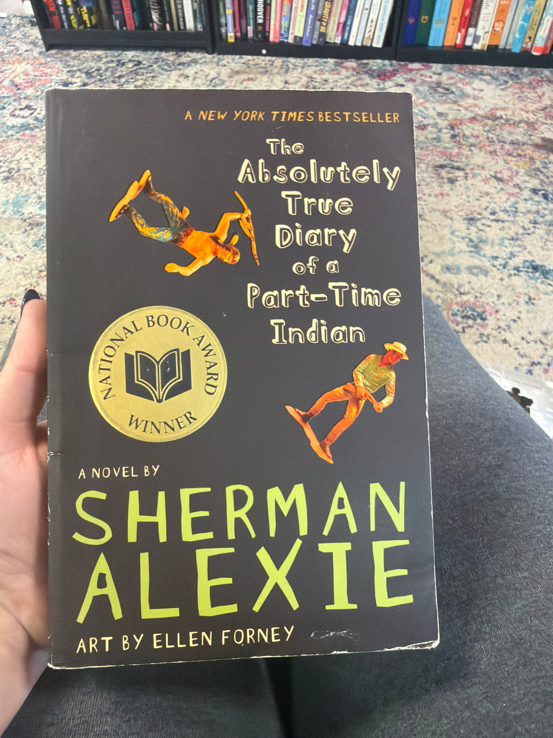 The absolutely true diary of part time Indian by Sherman Alexis