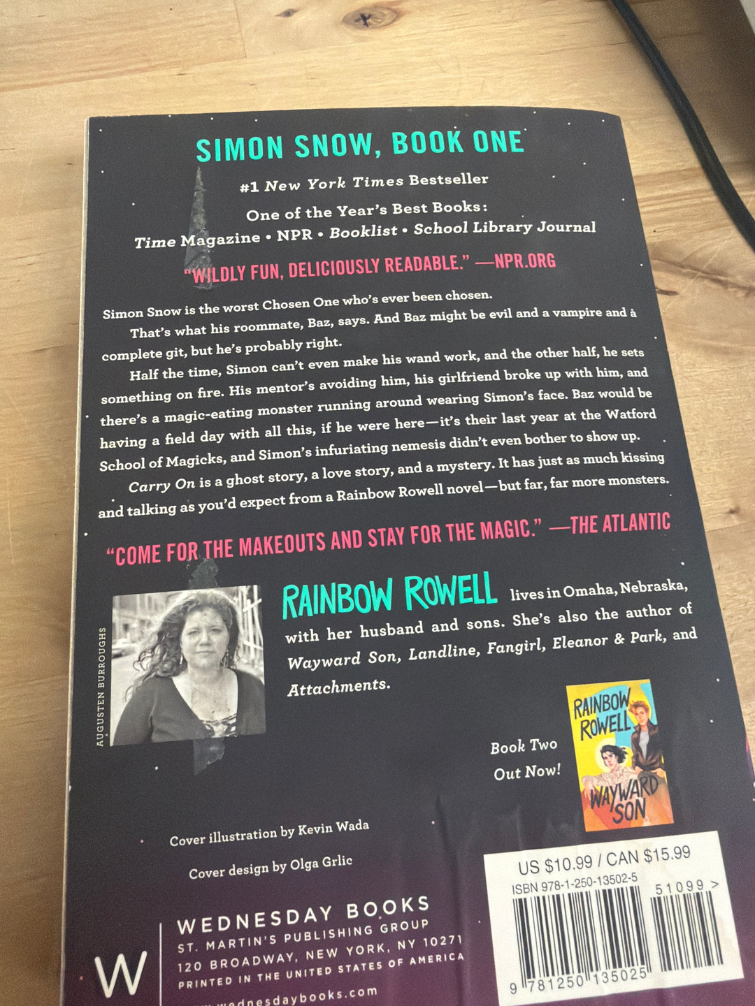 Rainbow Rowell carry on