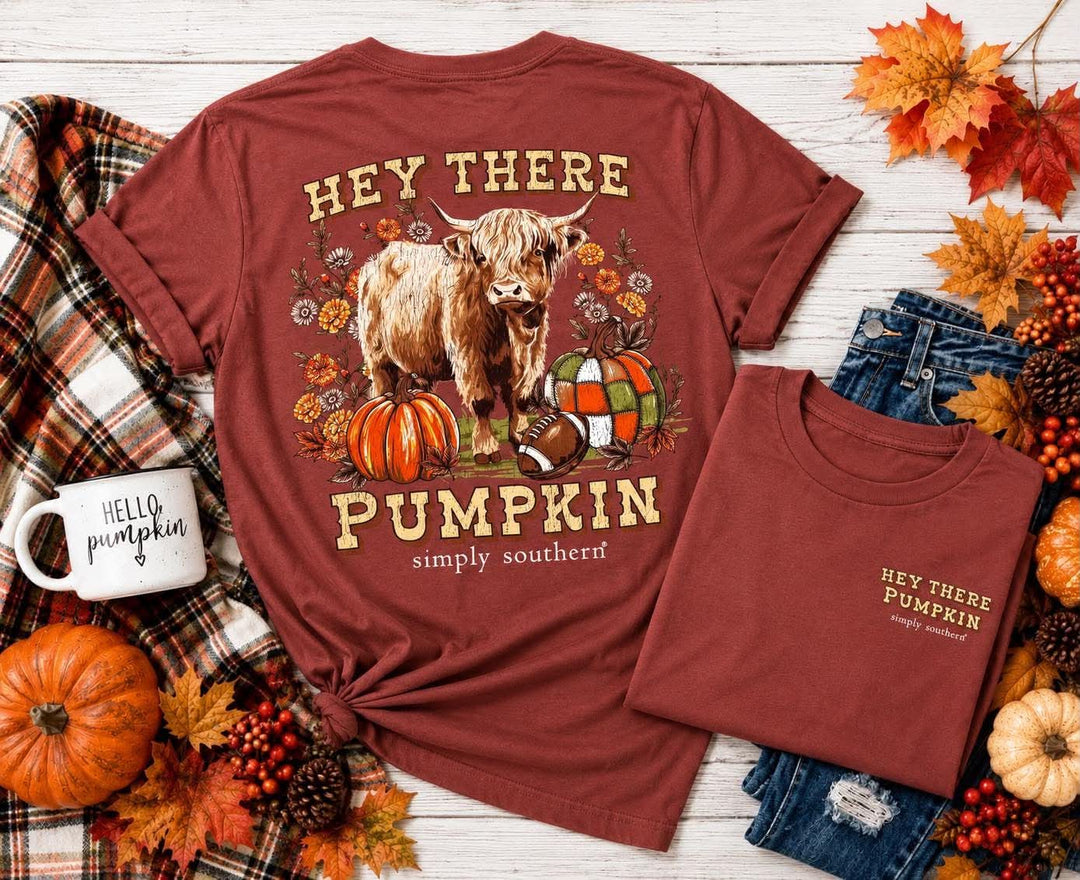SS Hey There Pumpkin Tee
