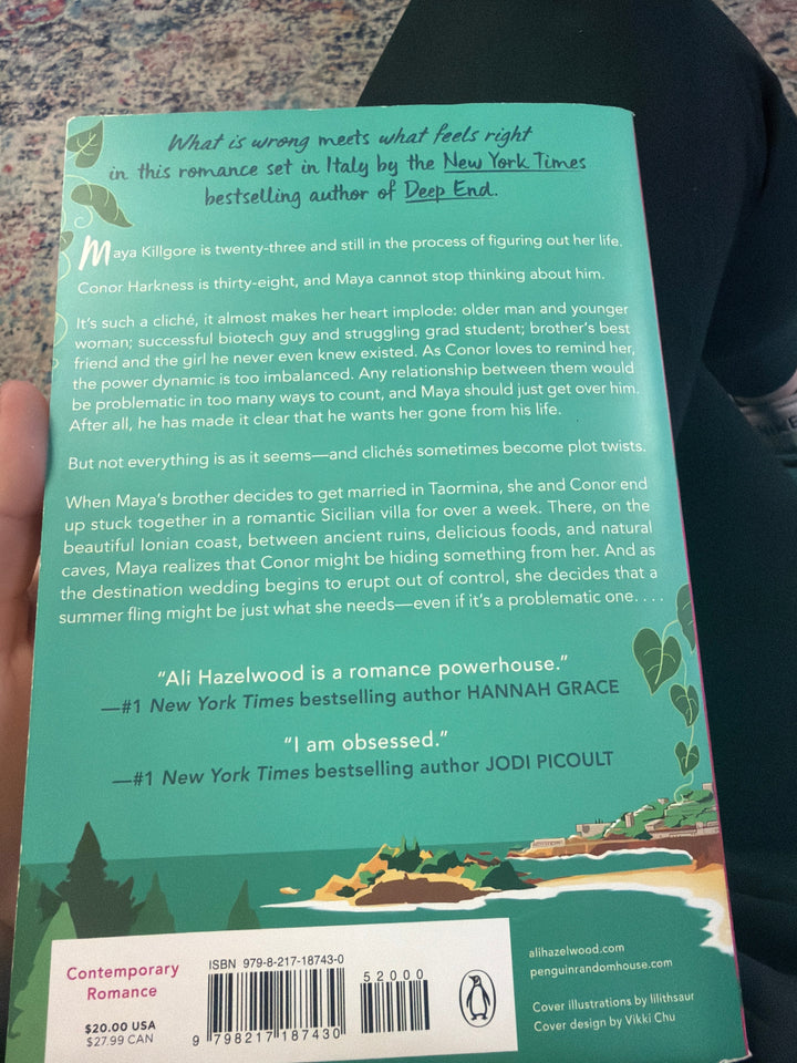 Problematic summer romance by Ali Hazelwood