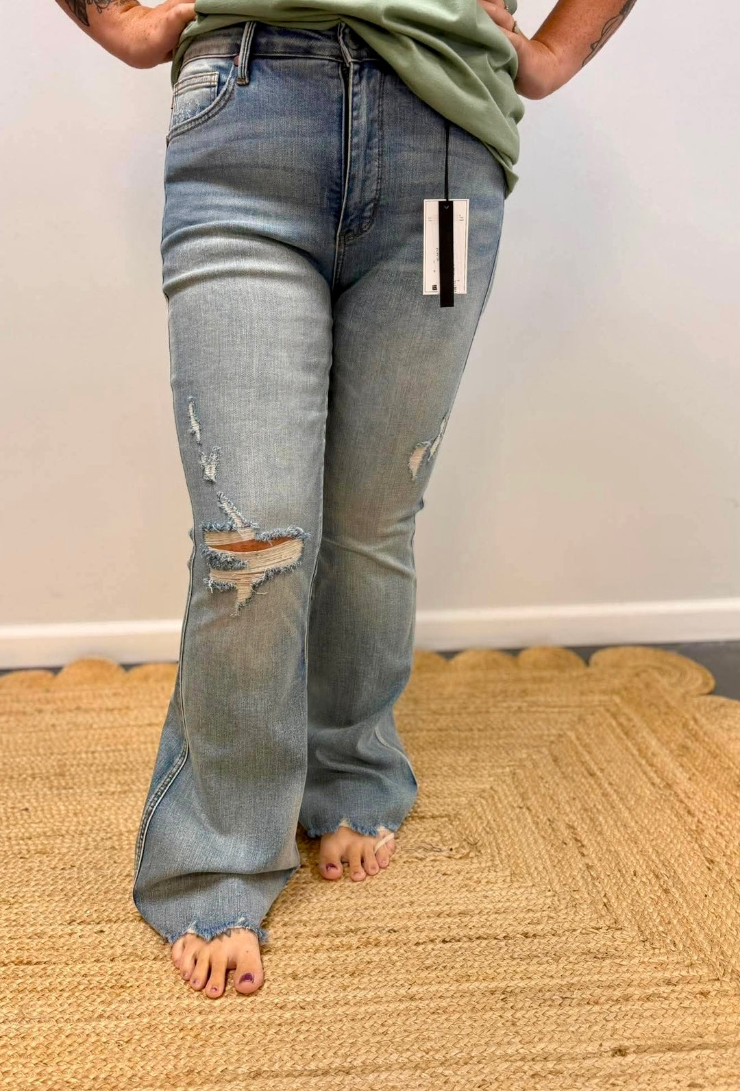 Tummy Control Flare Judy Blues