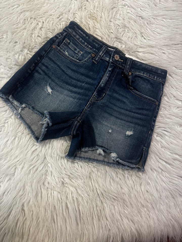 Raw Hem Denim Shorts
