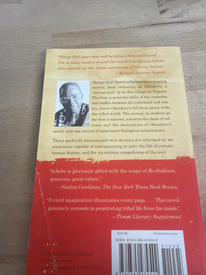 Things fall apart by￼ chinaua Achebe