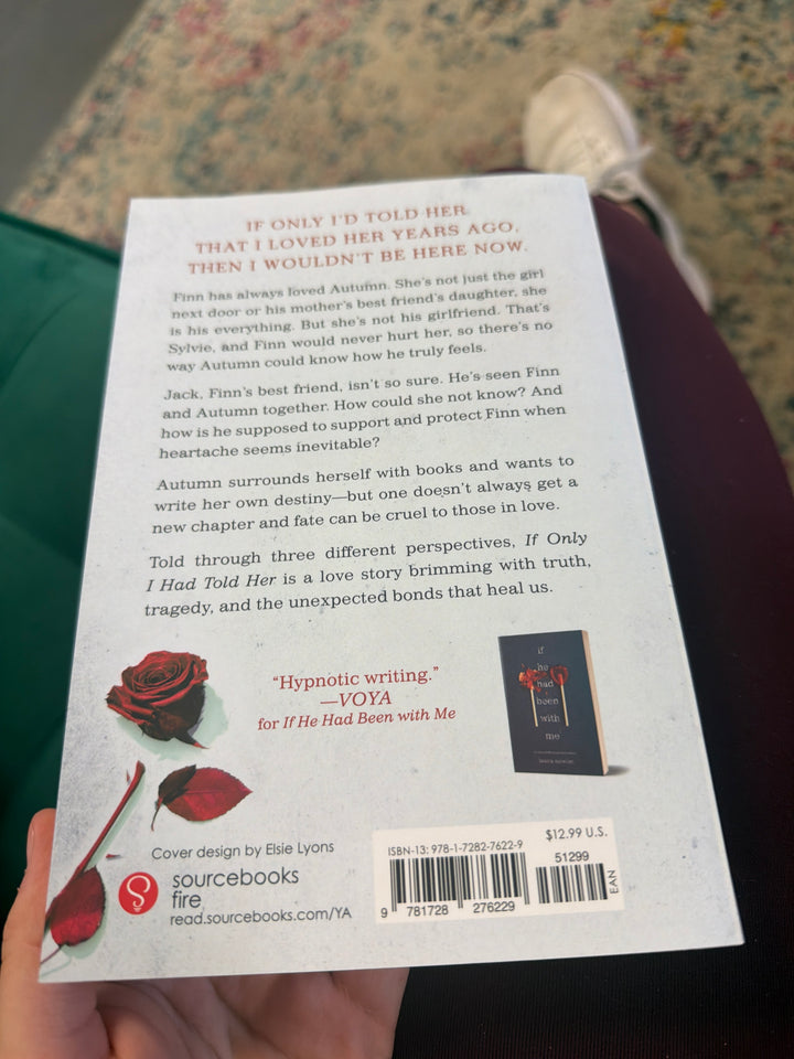 If only I had told her by Laura nowlin