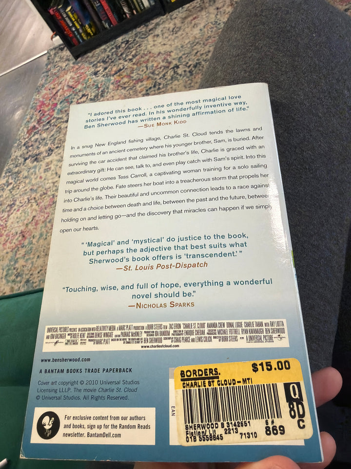 Charlie St. Cloud by Ben Sherwood