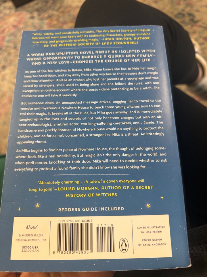 The very secret society of irregular witches by Sangu Mandanna