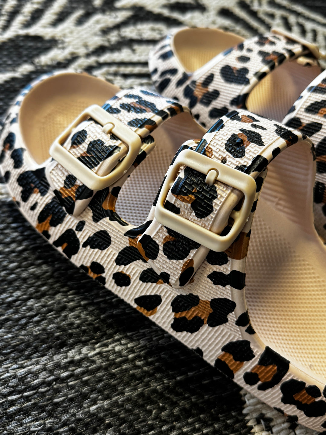 Leopard Sandal