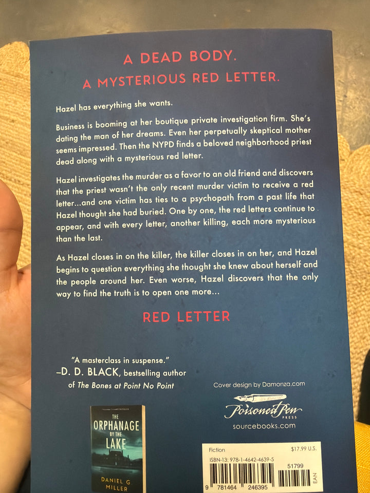 The red letter by Daniel miller