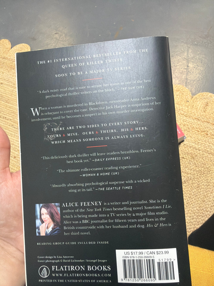 His and hers by Alice feeney