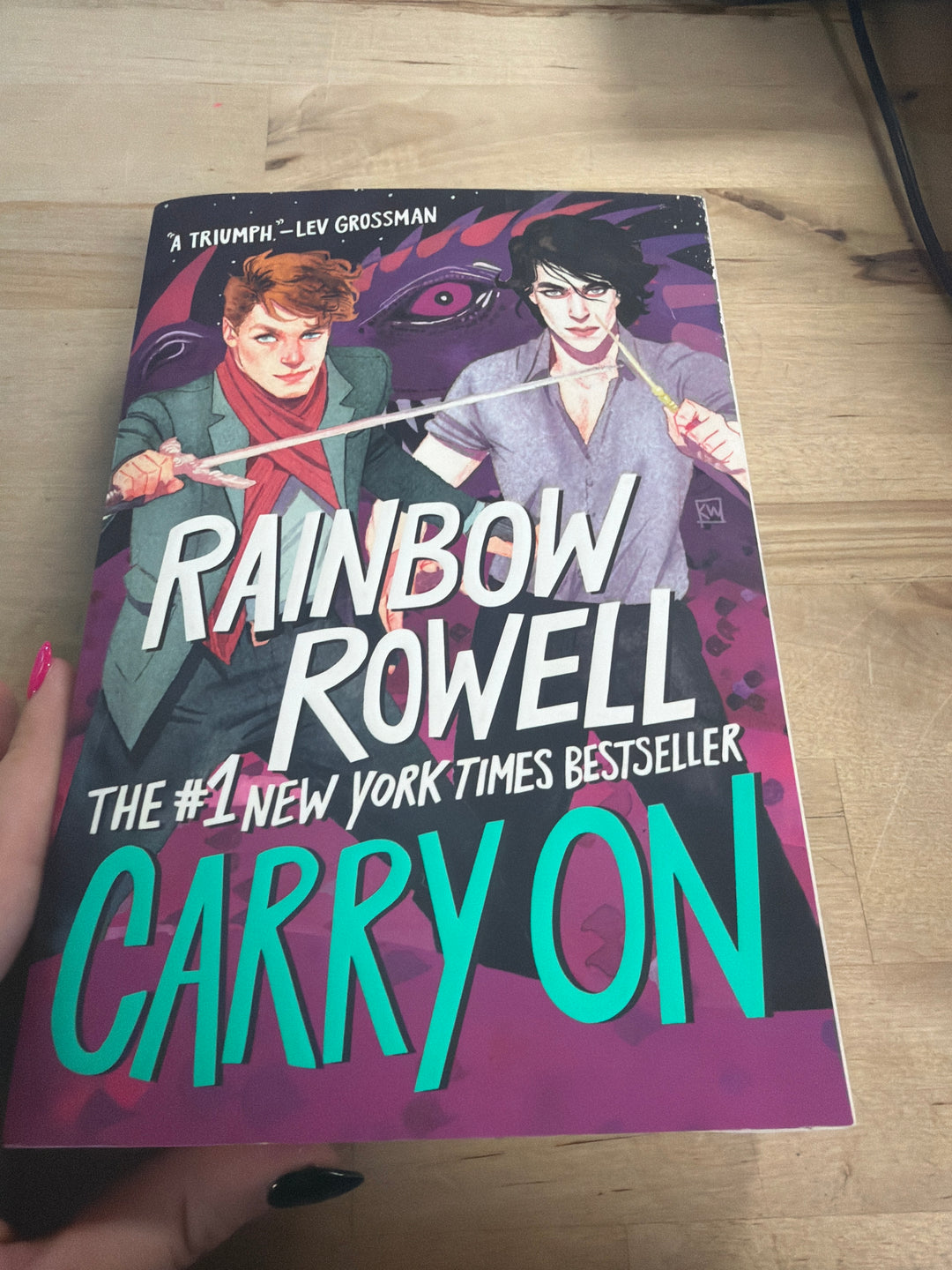 Rainbow Rowell carry on