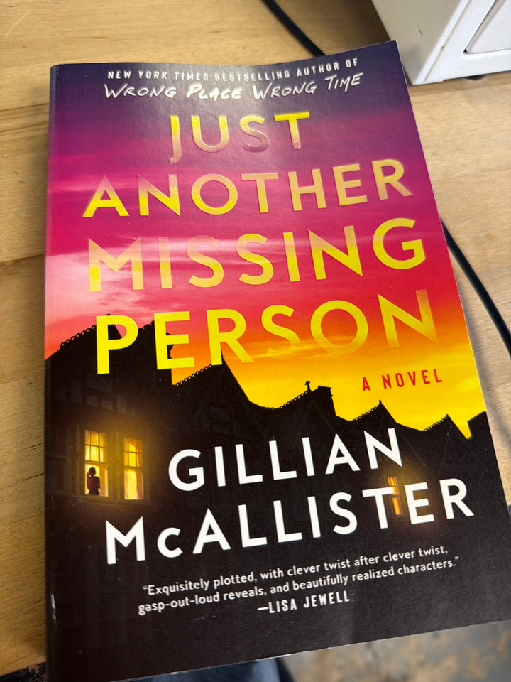 Just another missing person, Gillian McAllister
