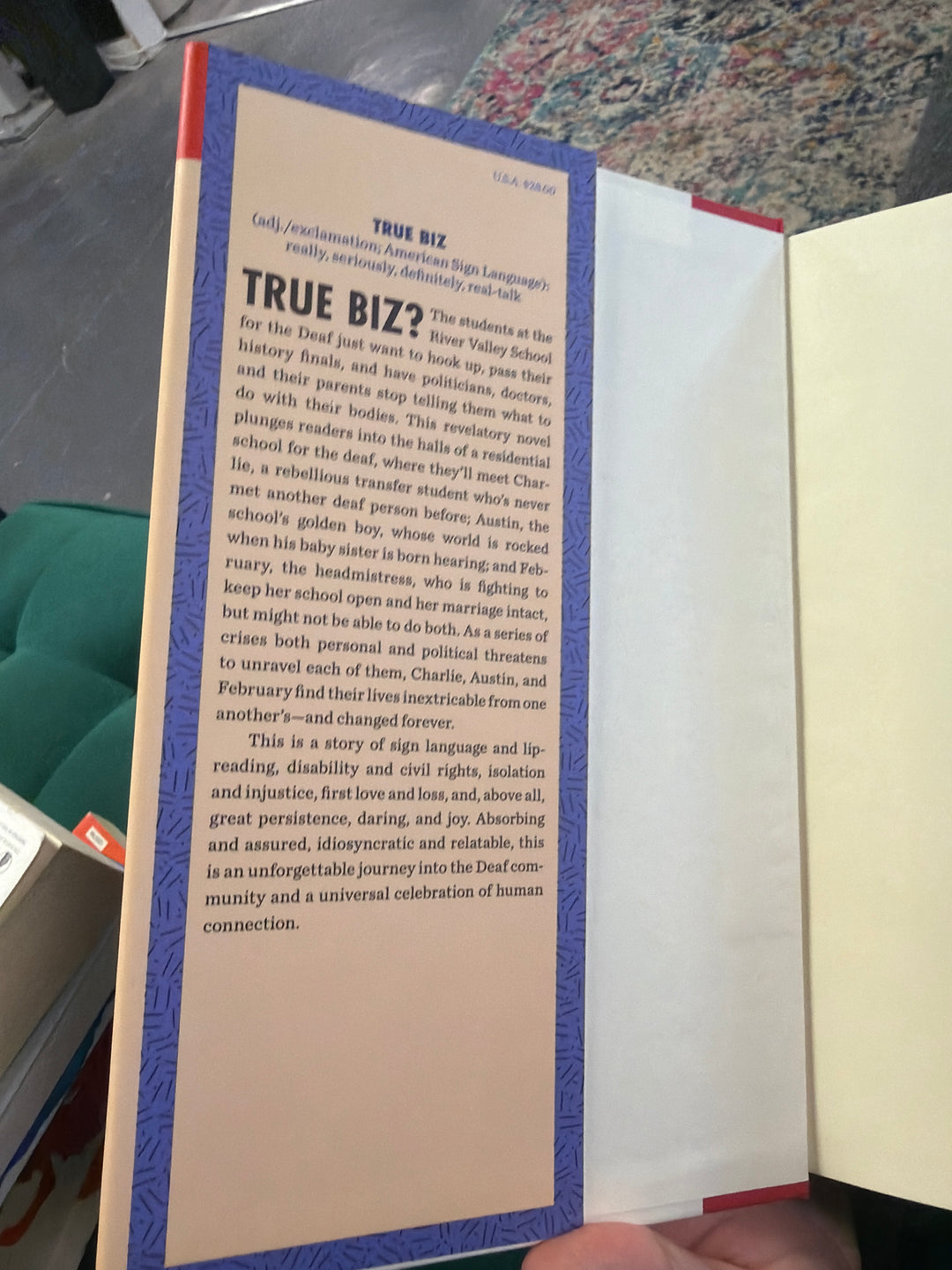 True biz by sara novic