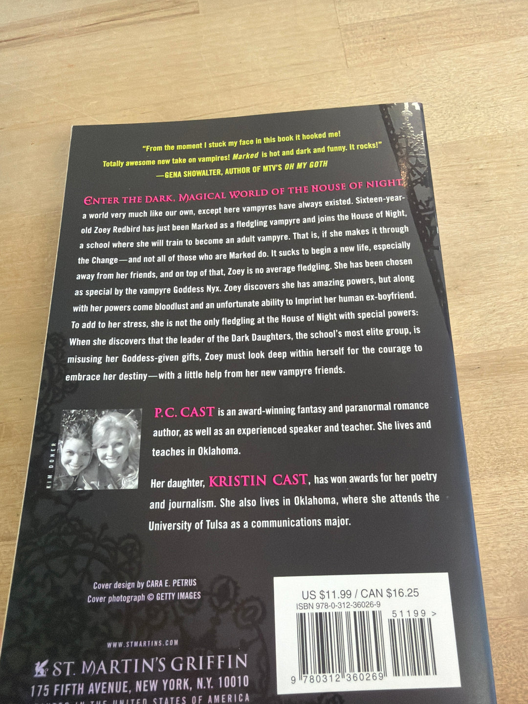Marked (House of Night #1) by P. C. Cast & Kristin Cast