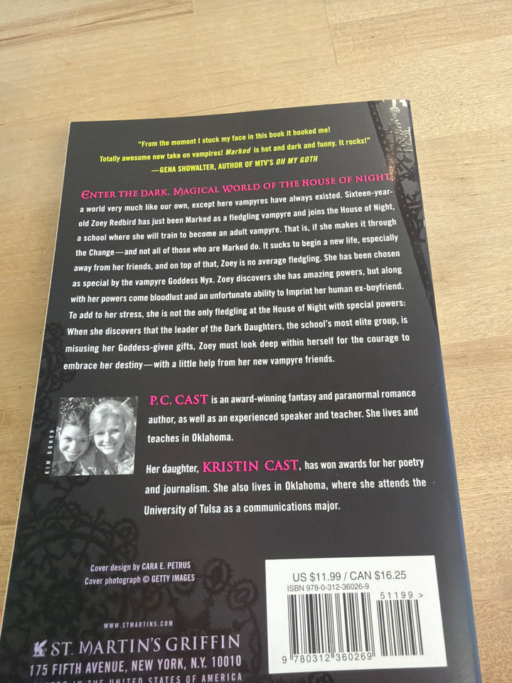 Marked (House of Night #1) by P. C. Cast & Kristin Cast