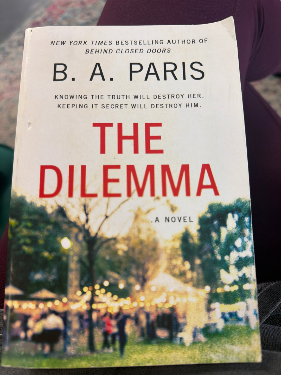 The Dilemma- B. A. Paris