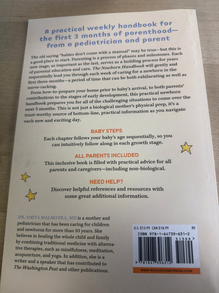The newborn handbook by Dr. Smita Malhorta MD