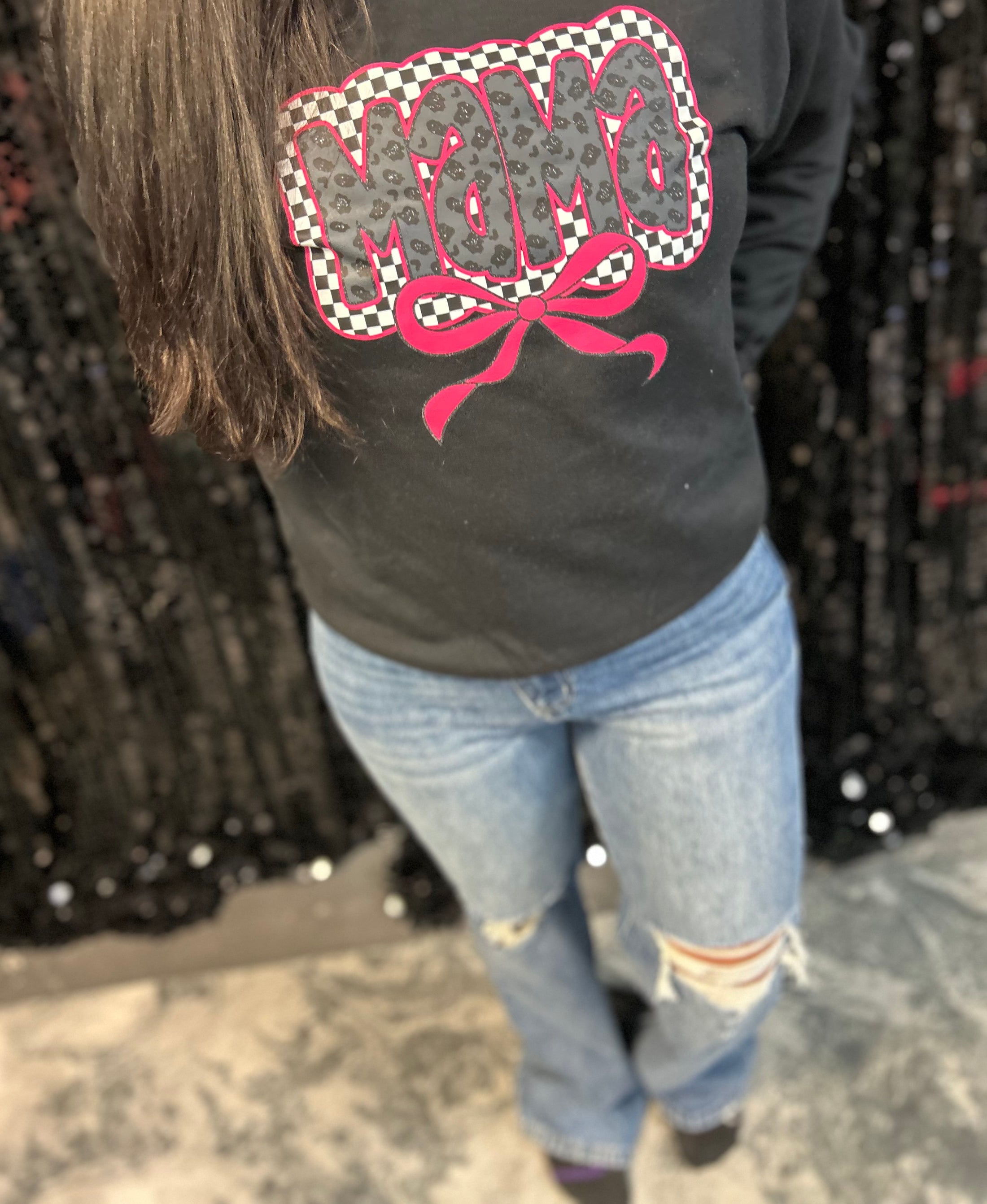 Leopard Mama Sweatshirt