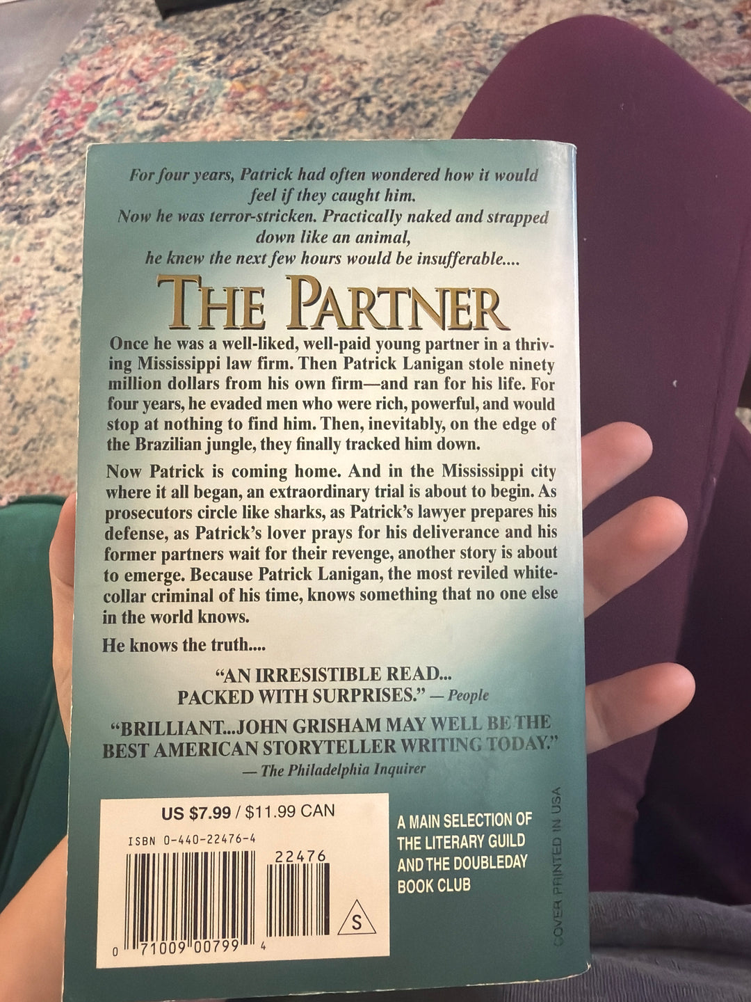 The Partner- John Grisham