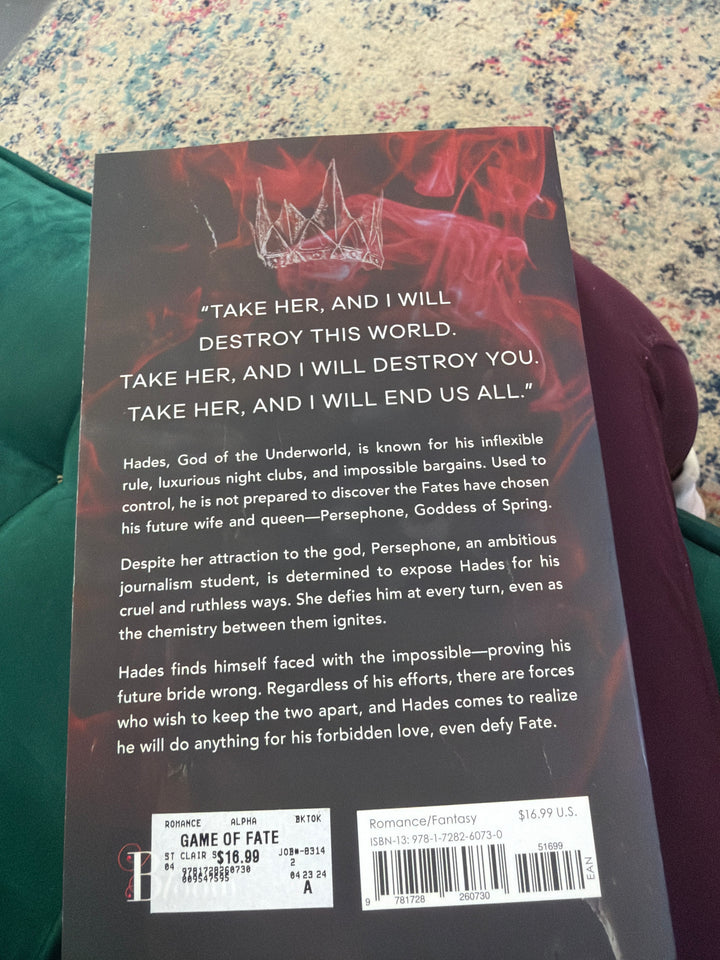 A game of fate by Scarlett at Claire