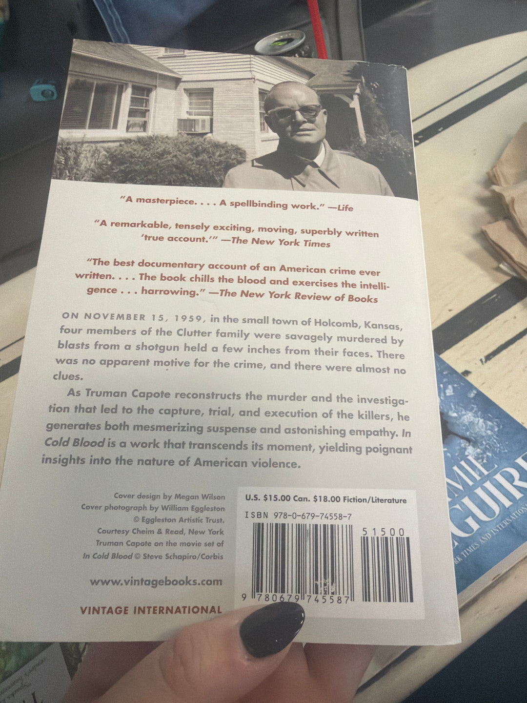 In cold blood by Truman capote