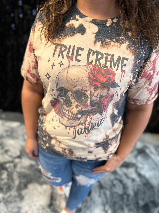 True Crime Bleached Tee