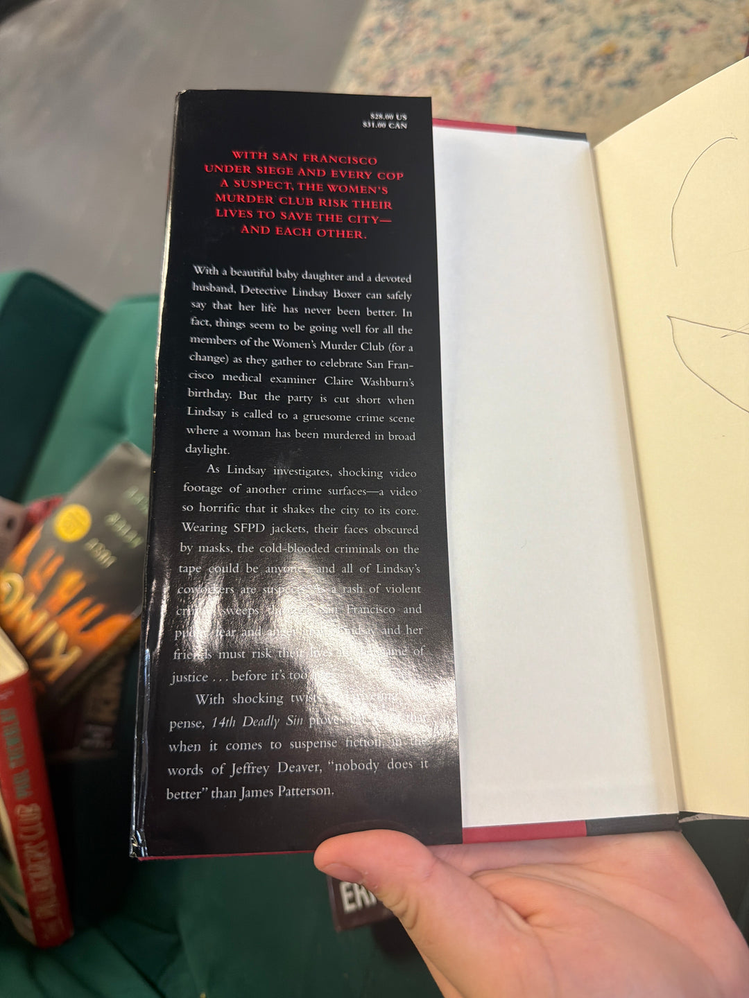 14 th deadly sin by James Patterson