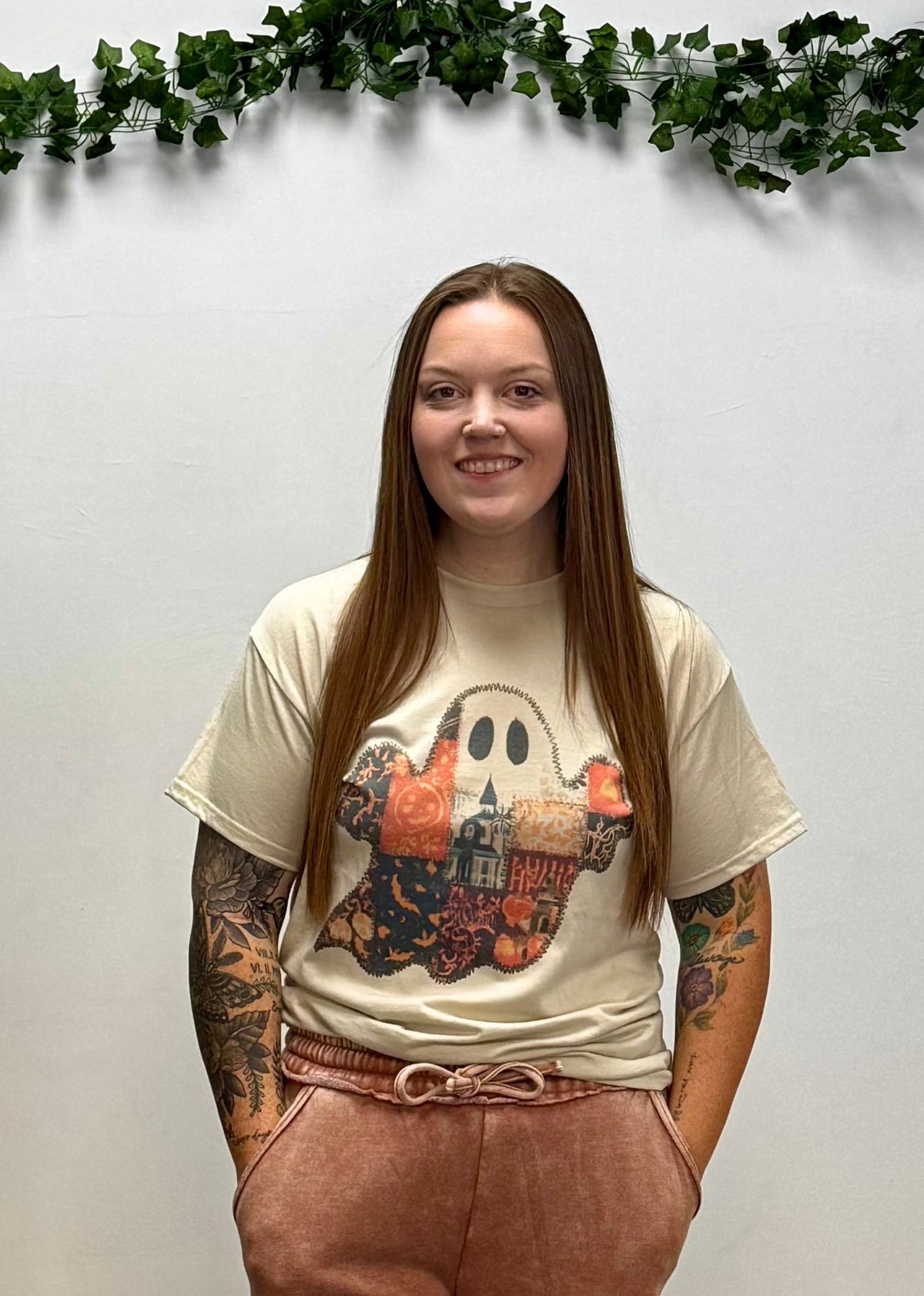 Patchwork Ghost Tee