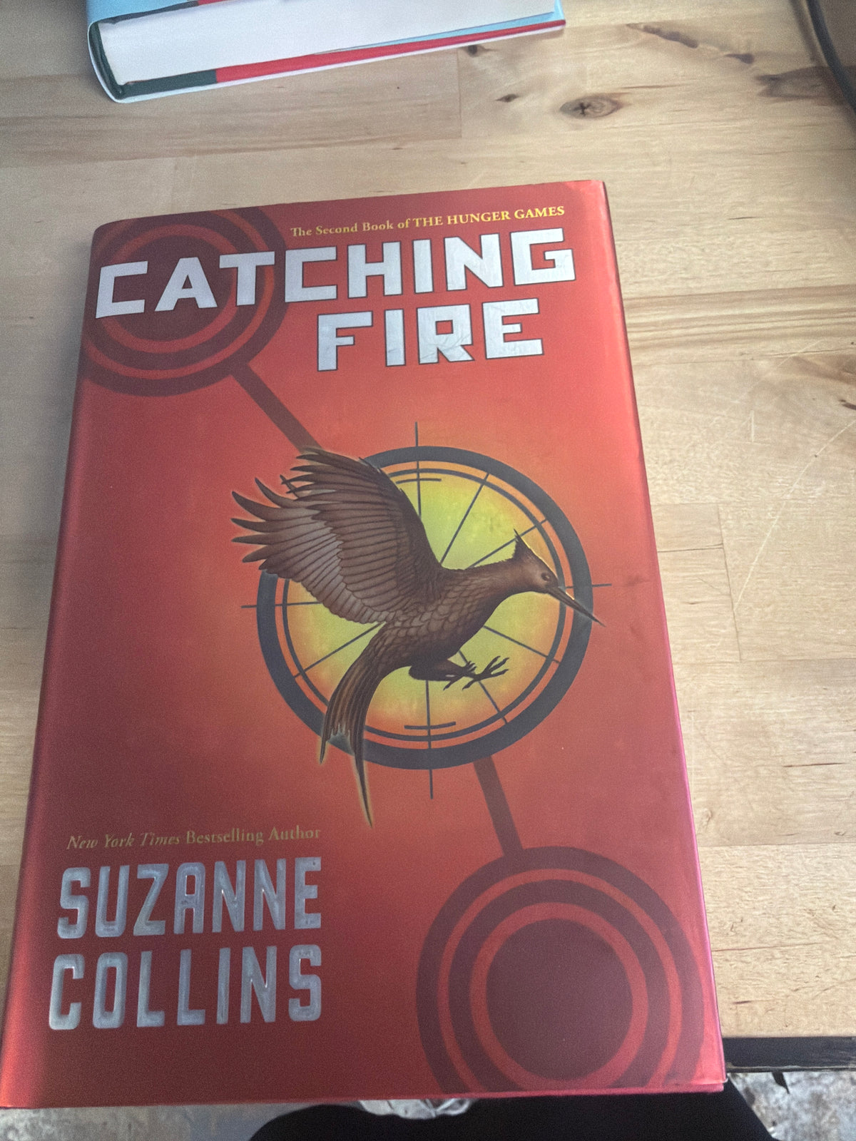Catching fire by Suzanne Collins